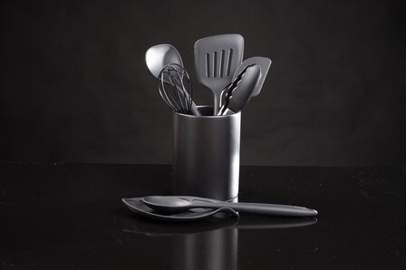 Aardewerk spatelpot Black Pepper