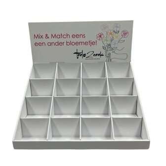 Kartonnen Display flower International