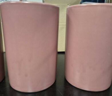 Aardewerk spatelpot Raspberry Pink B keus