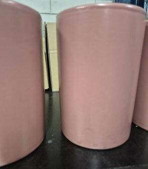 Aardewerk spatelpot Raspberry Pink B keus