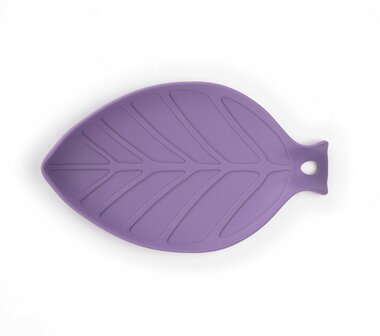 Siliconen lepel houder Purple