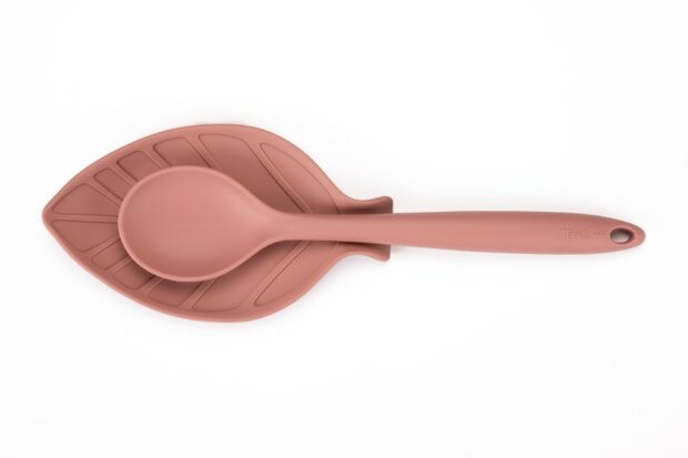 Silicone Spoon Rest Raspberry Pink