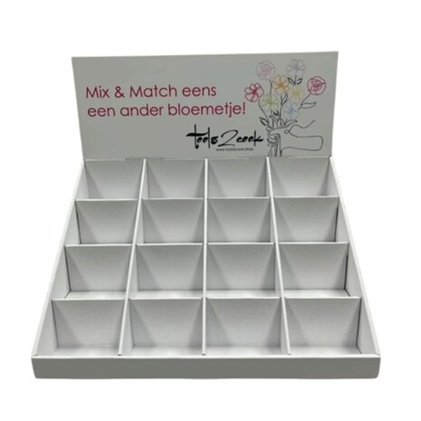 Kartonnen Display flower International