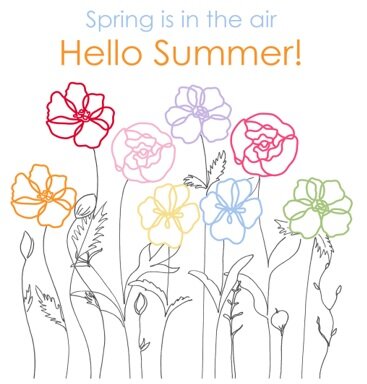 Kartonnen Display flower International