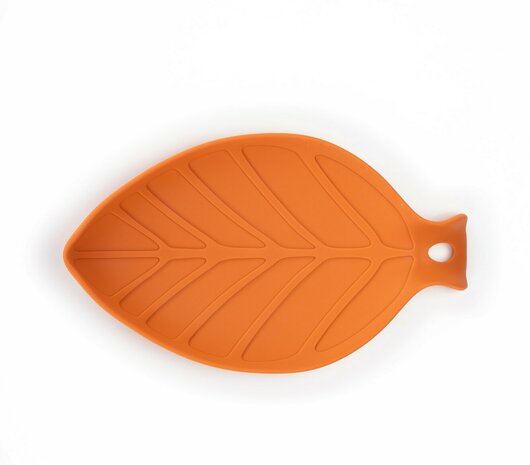 Siliconen lepel houder Dark Orange