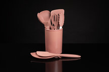 Aardewerk spatelpot Raspberry Pink