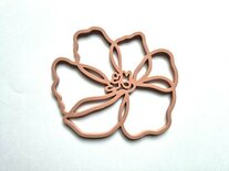 Siliconen pannenonderzetter Raspberry Pink