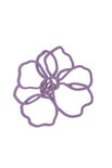 Siliconen pannenonderzetter Anemone Purple