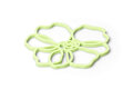 Silicone pan coaster Anemone Green