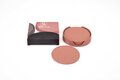 Silicone set glass coasters 7-piece Raspberry Pink